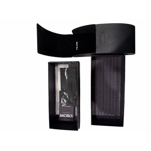 New Prada sunglasses case, box, and wipe - Picture 2 of 2